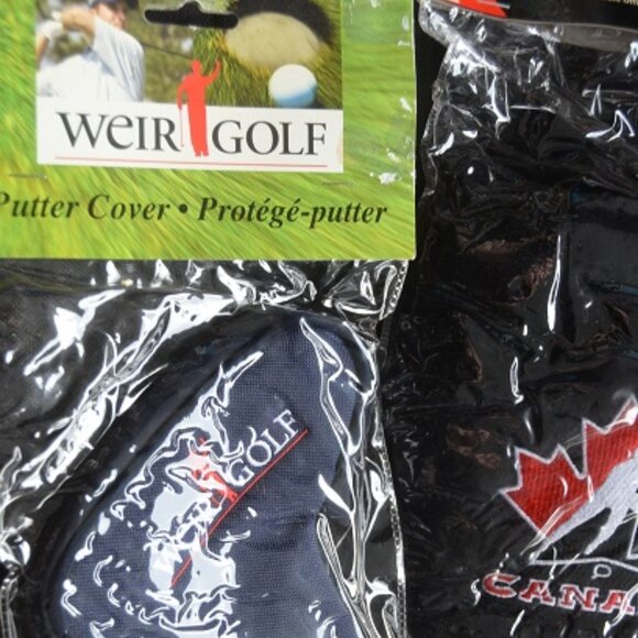 GOLF BAG  COVER Canada’s #1 Masters Green Jacket Mike Weir Nylon Bag Cover - Picture 7 of 8